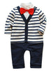 Baby Cotton Gentleman Bow Tie Long-Sleeved