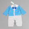 Baby Cotton Gentleman Bow Tie Long-Sleeved